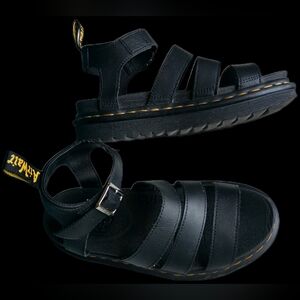 Dr. Martens Blaire Hydro Platform Sandals Size 7L